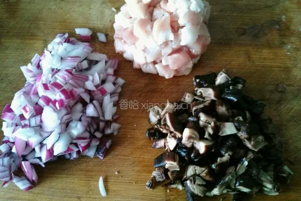 香菇炸酱的做法图解3
