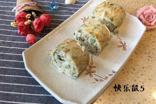 白萝卜蛋卷
