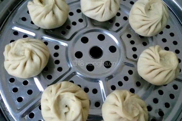 烫面包子的做法图解12