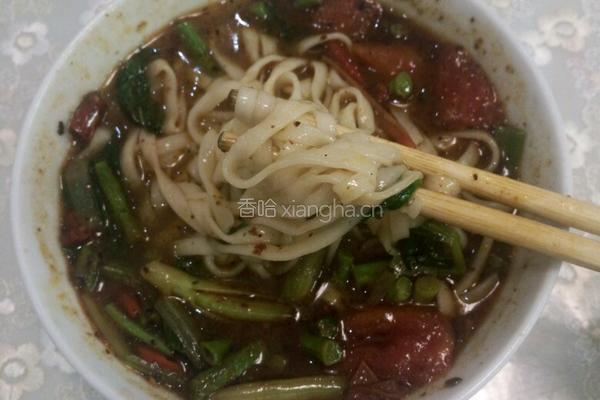酸汤面的做法图解4