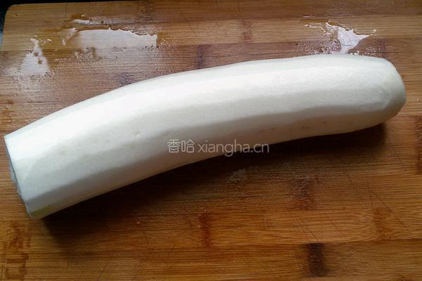 腌白萝卜的做法图解1