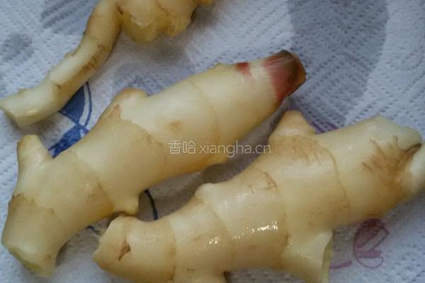 冰糖醋泡姜的做法图解1