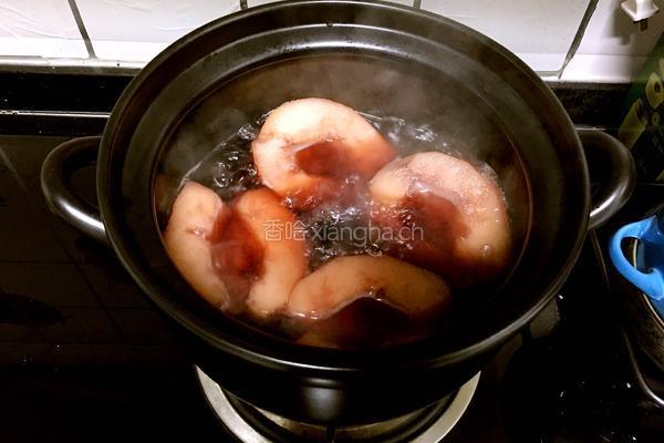 红酒煮梨的做法图解5