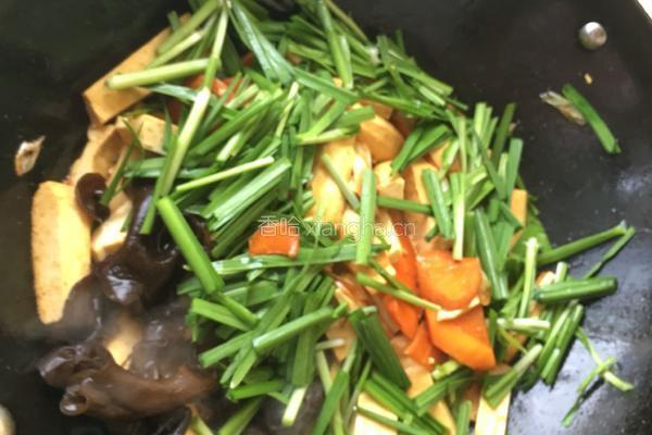 炒豆干的做法图解5