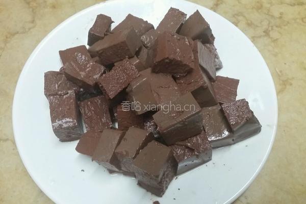 酸辣鸭血的做法图解3