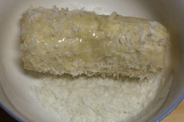 蛋酥香蕉卷的做法图解4