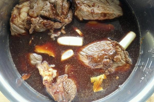 高压锅酱牛肉的做法图解4