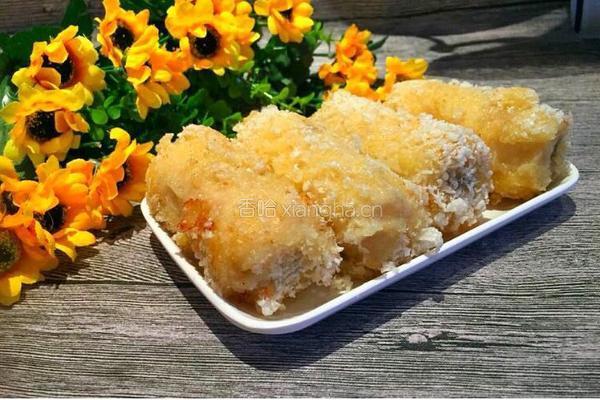 蛋酥香蕉卷