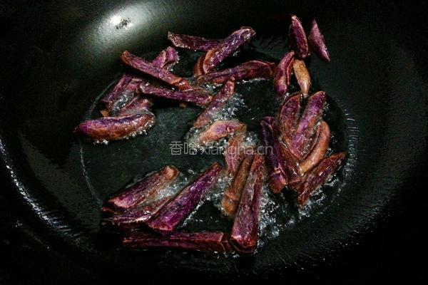 炸紫薯的做法图解5