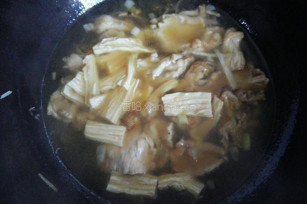 生菜腐竹汤的做法图解9