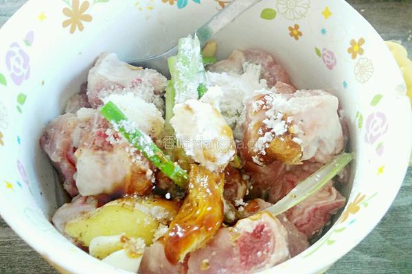 锡纸排骨的做法图解2