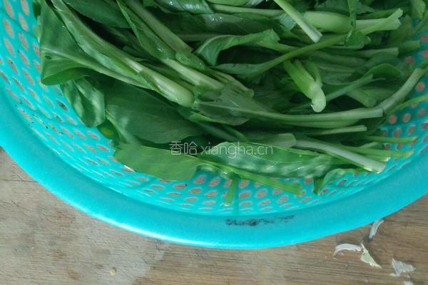 素炒青菜的做法图解1