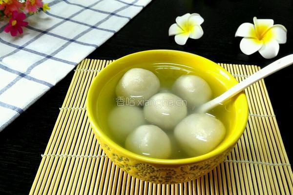 红豆沙小圆子的做法图解10
