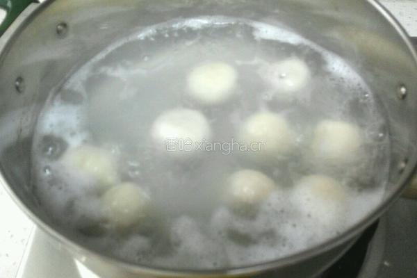 红豆沙小圆子的做法图解9