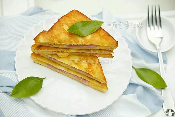 煎吐司（西多士）的做法图解1