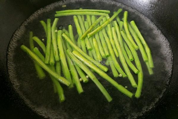 姜汁豇豆的做法图解5