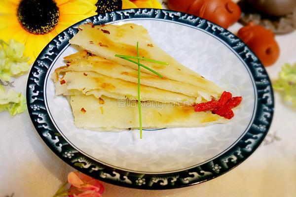 烫面葱油饼