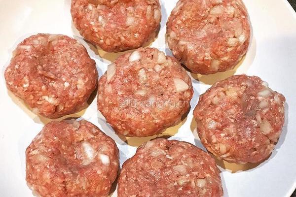 汉堡肉饼的做法图解4