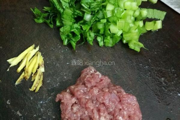 芥菜瘦肉粥的做法图解3