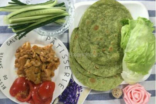 DIY香喷喷墨西哥鸡肉卷的做法图解5