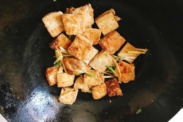 葱烧豆腐的做法图解7