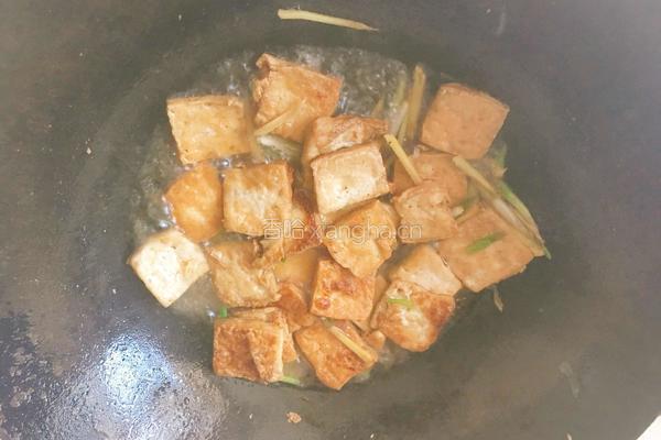 葱烧豆腐的做法图解8