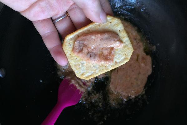 牛轧糖饼干的做法图解7