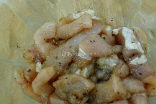 炸肉炒西芹的做法图解3