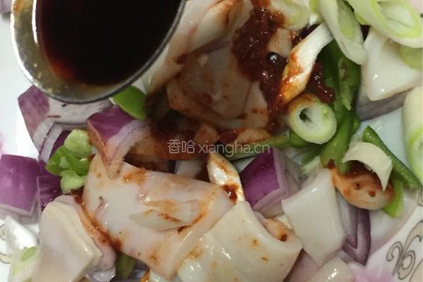 铁板鱿鱼的做法图解7