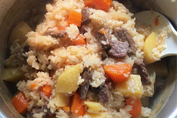 牛肉抓饭的做法图解12