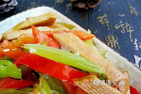 豆干炒芹菜的做法图解15
