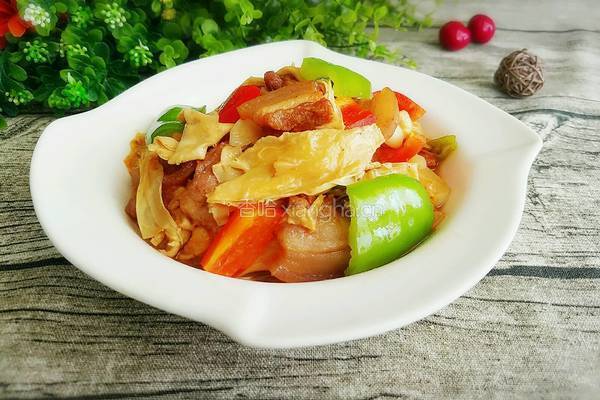 豆筋烧肉的做法图解9