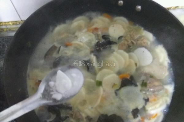 山药炖鸡的做法图解10