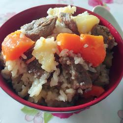 牛肉抓饭的做法[图]