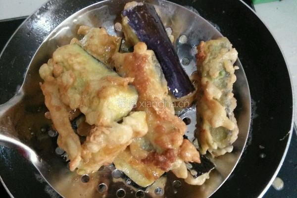 炸茄条的做法图解8