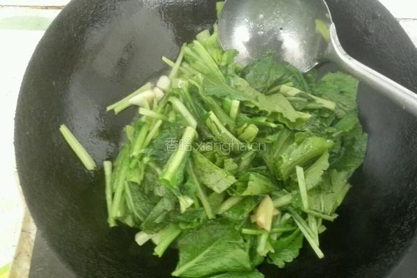 清炒小白菜的做法图解4