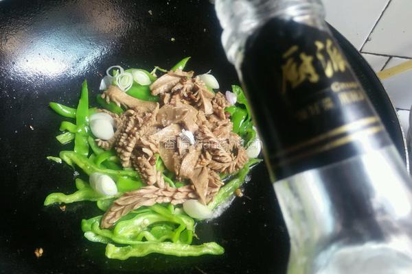 青椒炒猪腰的做法图解15
