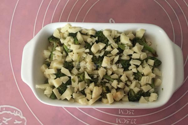 芝士焗西兰花的做法图解4