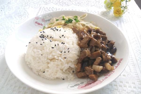 香菇卤肉饭的做法图解9