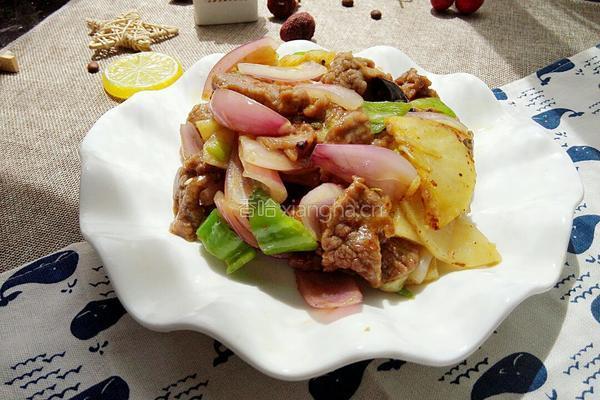 牛肉炒洋葱土豆的做法图解13
