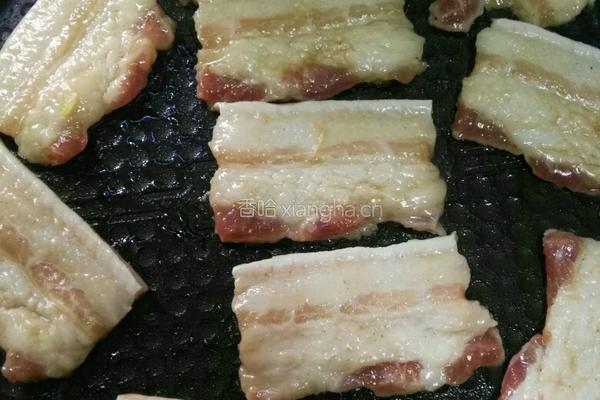 香煎梅花肉的做法图解4