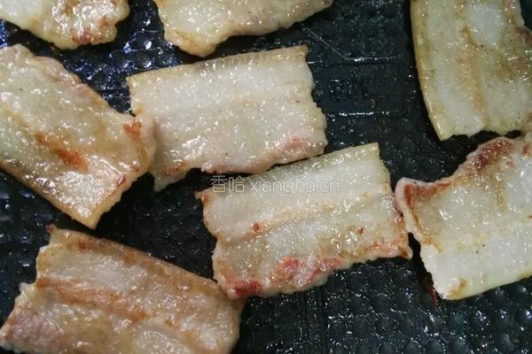 香煎梅花肉的做法图解5