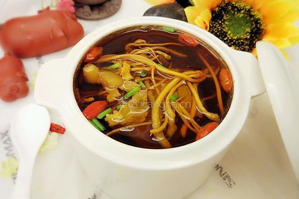 虫草花浸瘦肉的做法图解8