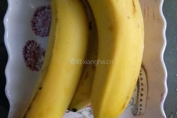 冰香蕉的做法图解1