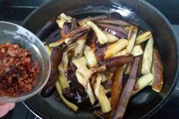 微波肉末茄子的做法图解10