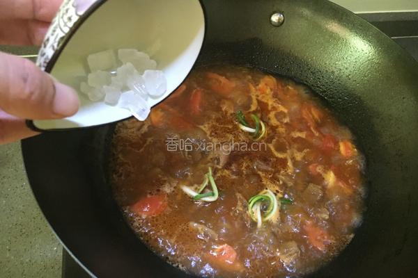 西红柿牛腩的做法图解13