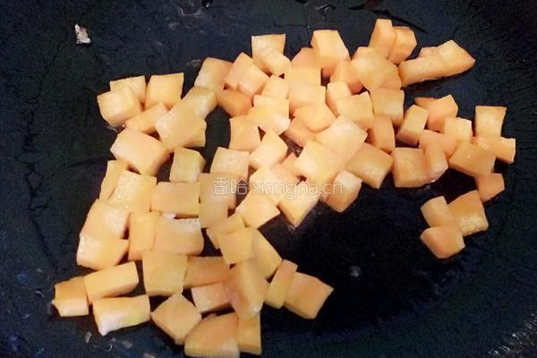 鲜虾炒饭的做法图解3