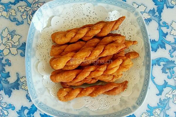 鸡蛋脆麻花的做法图解11