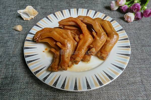 卤鸭爪的做法图解8