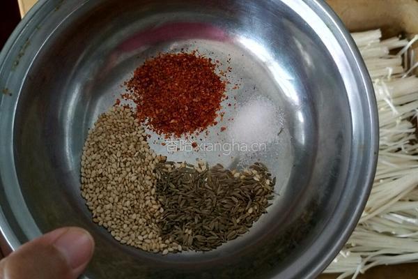 烤金针菇的做法图解5